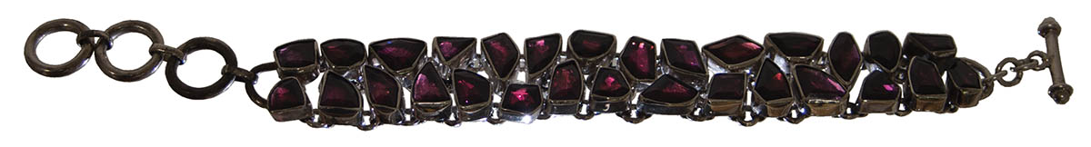 Lot 130: Mosaic Pattern Bracelet - Image 3